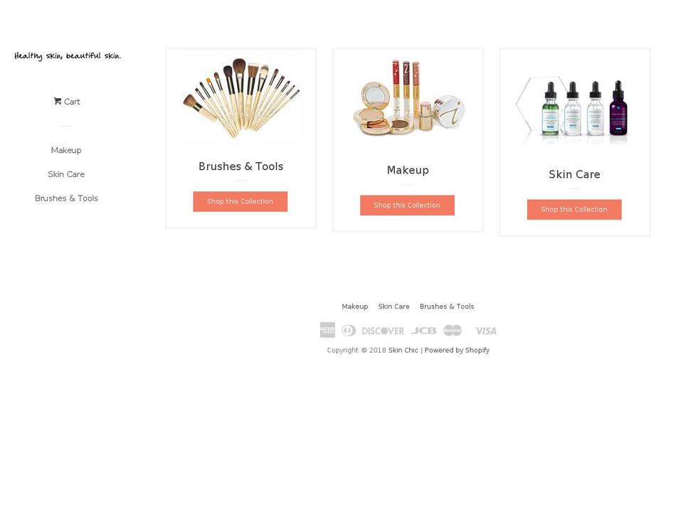 shopskinchic.com — Shopify storefront screenshot