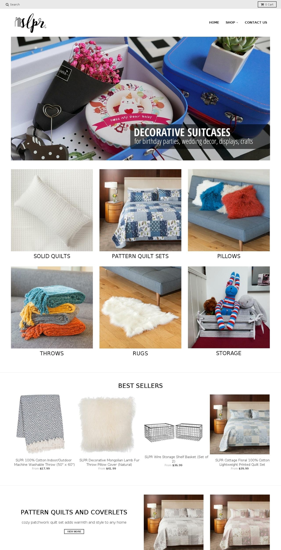 shopslpr.com shopify website screenshot