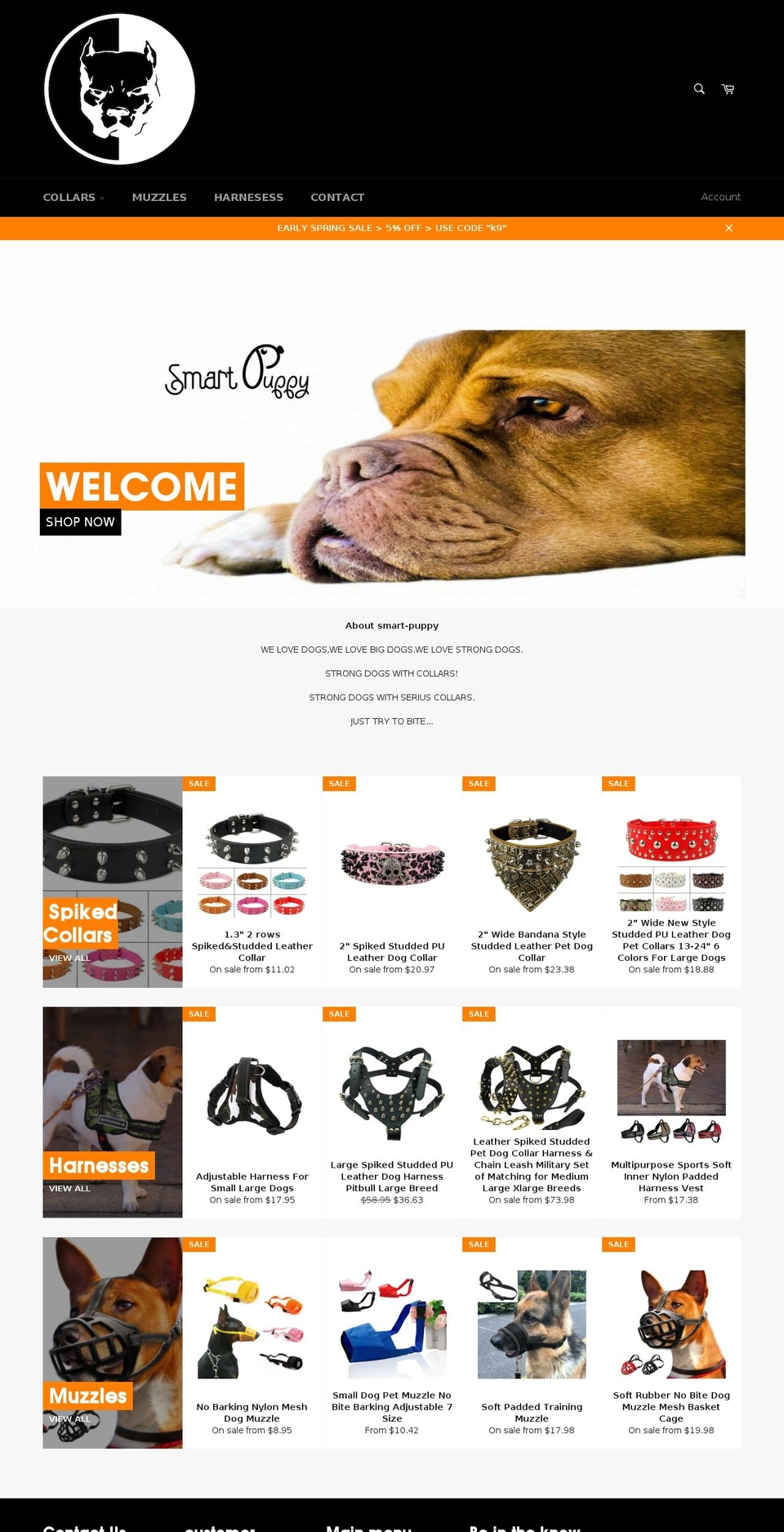 shopsmartpuppy.com shopify website screenshot
