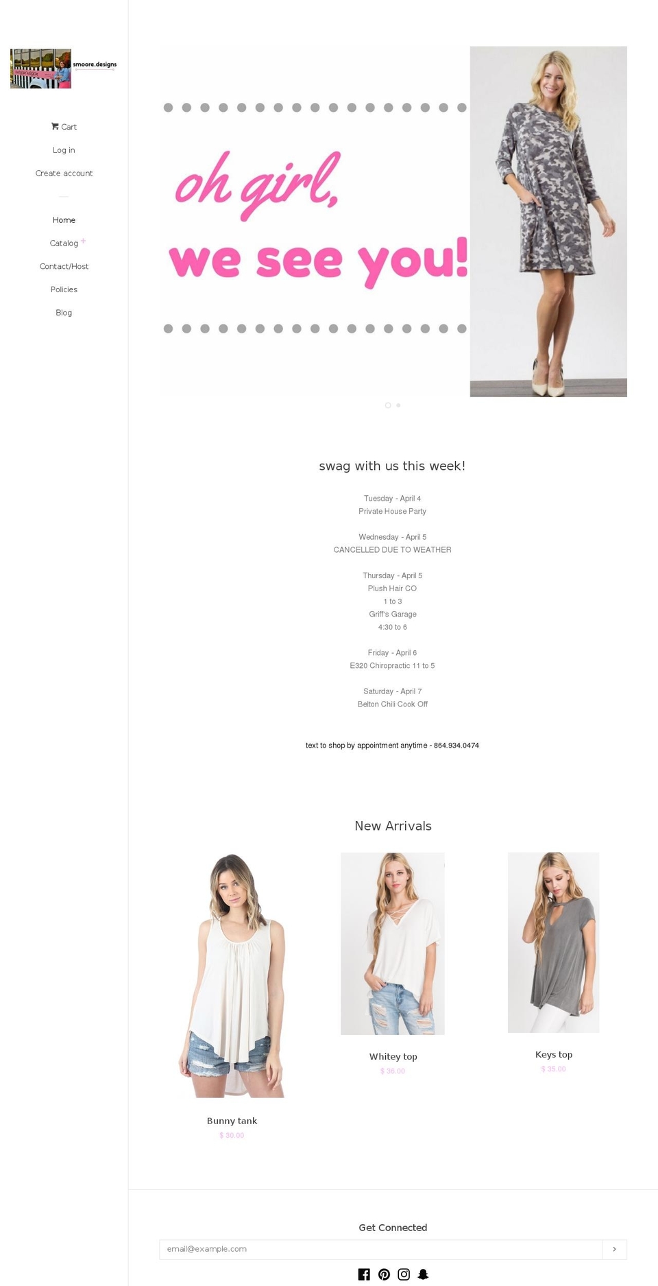 shopsmoore.com shopify website screenshot