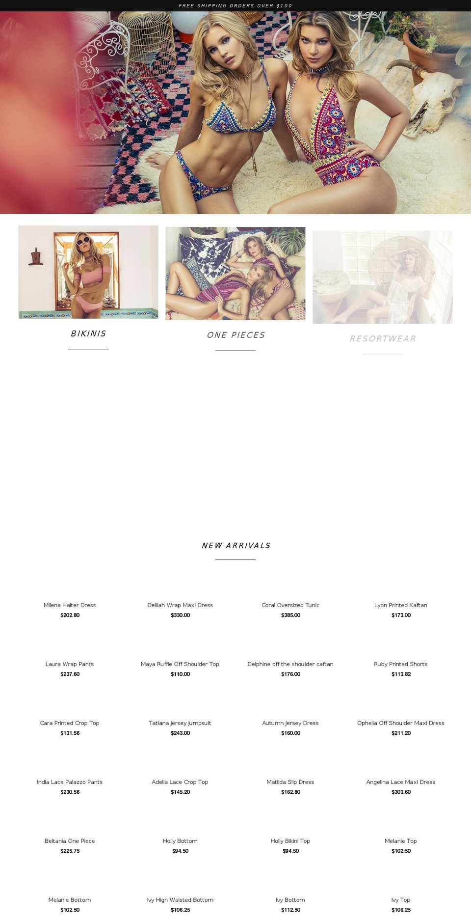 shopsoah.com shopify website screenshot