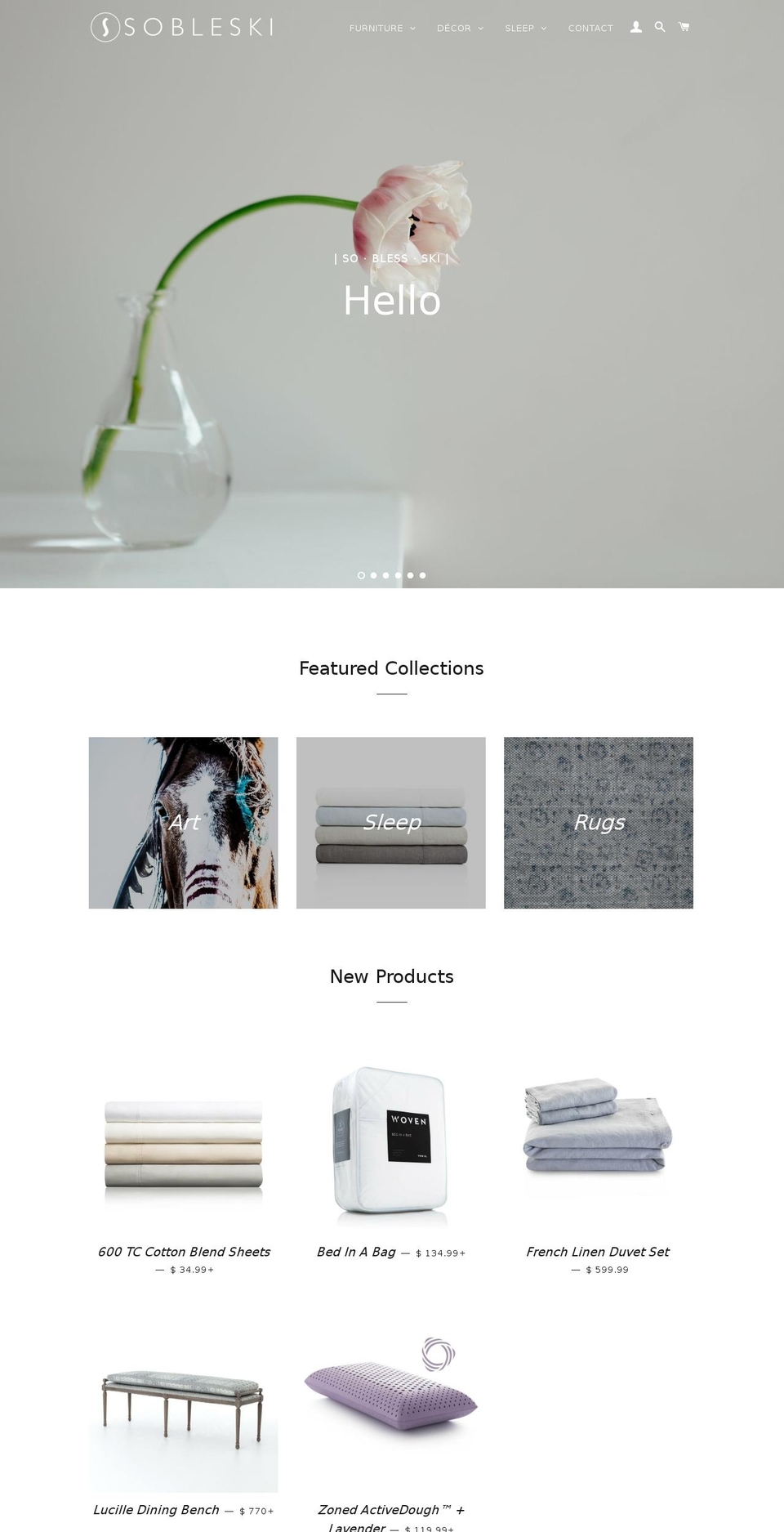 shopsob.com — Shopify storefront screenshot
