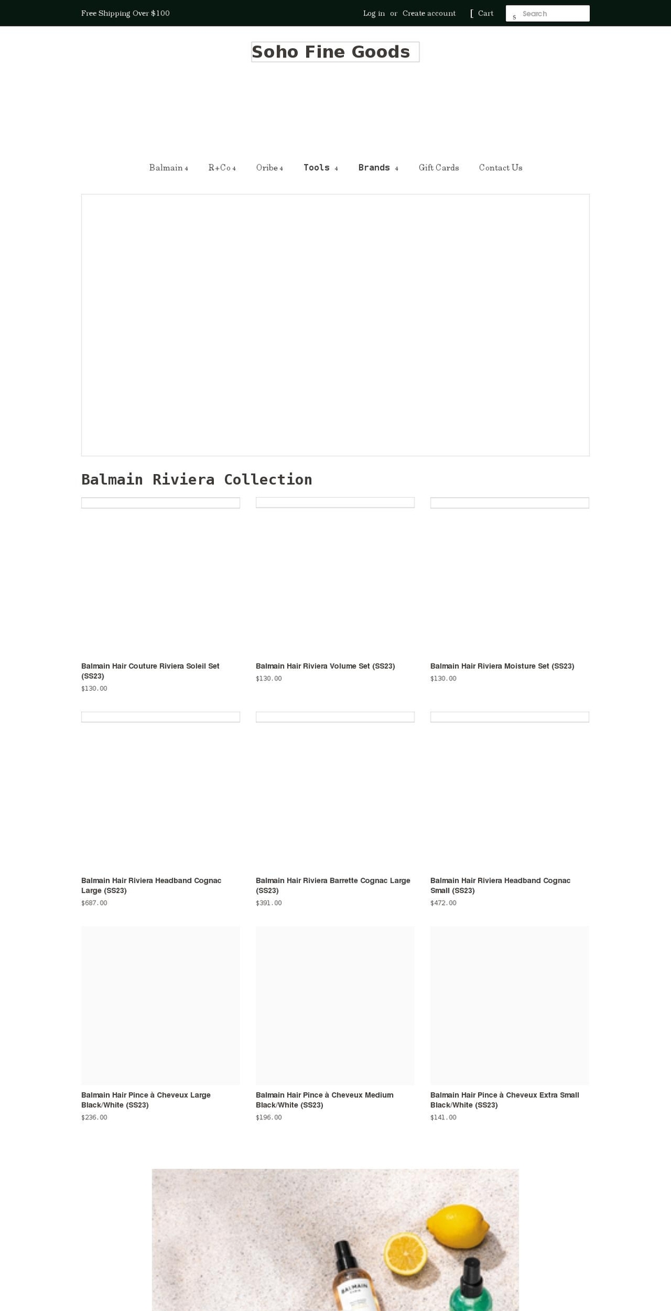 shopsoho.ca shopify website screenshot