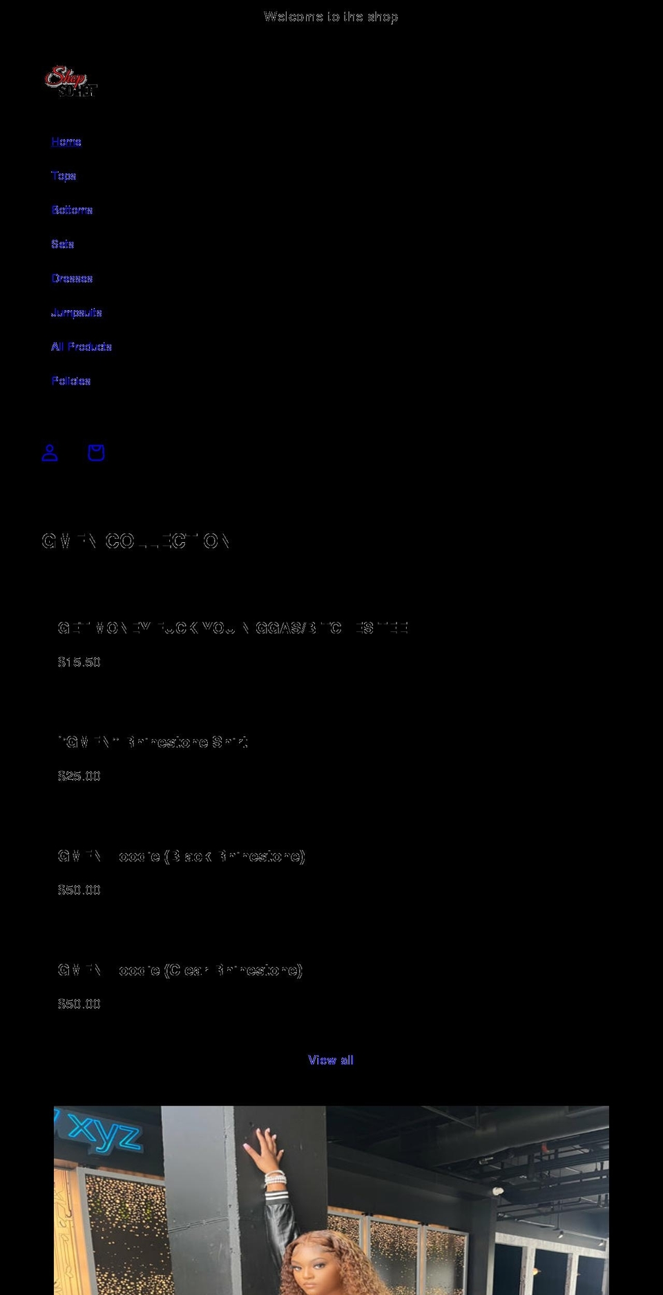shopsohot.net shopify website screenshot