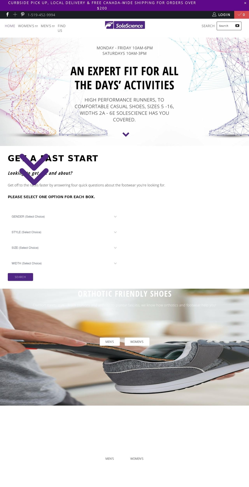 james-v1-1 Shopify theme site example shopsolescience.ca