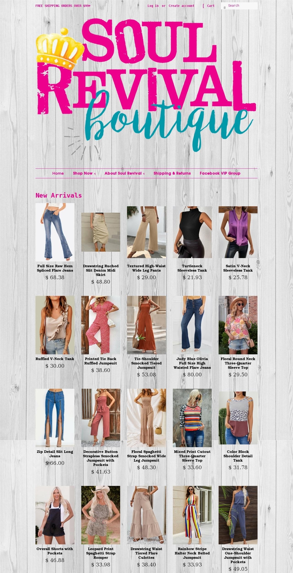 Copy of Hot Mess Makeover + YOTPO with Route Te Shopify theme site example shopsoulrevival.com