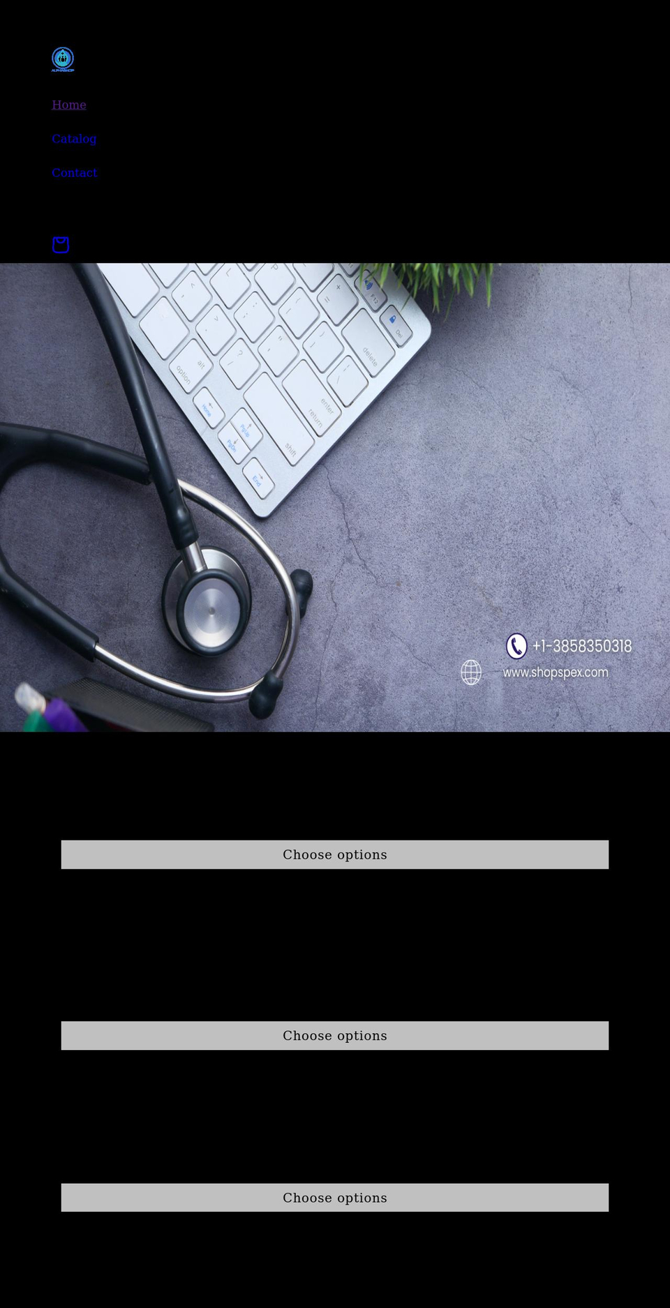 shopspex.com shopify website screenshot