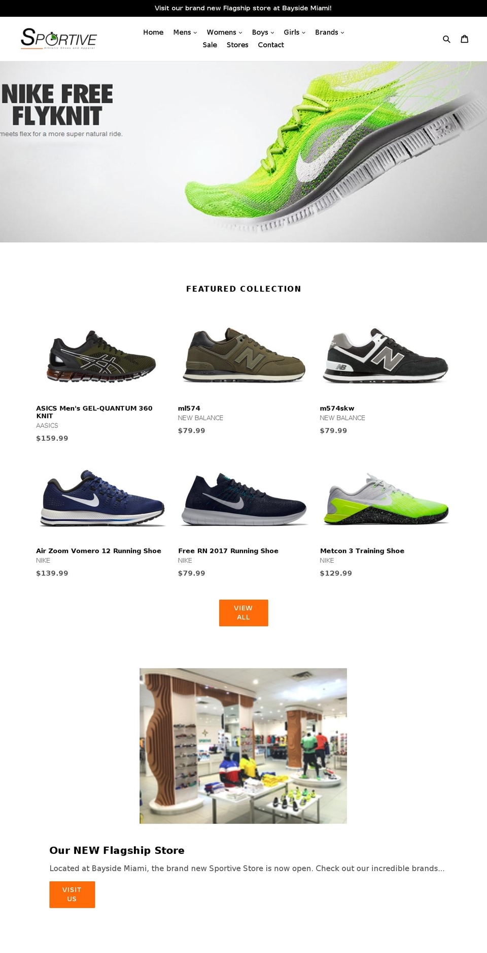 shopsportive.com — Shopify storefront screenshot