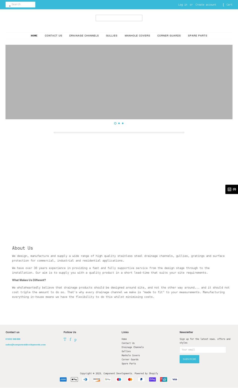 shopstainless.co.uk shopify website screenshot