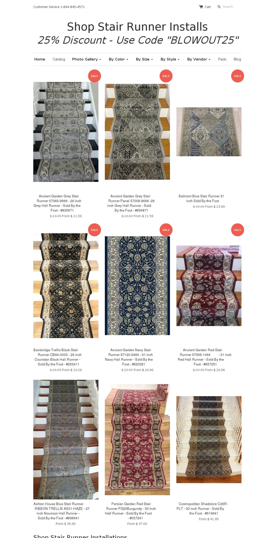 shopstairrunners.com — Shopify storefront screenshot