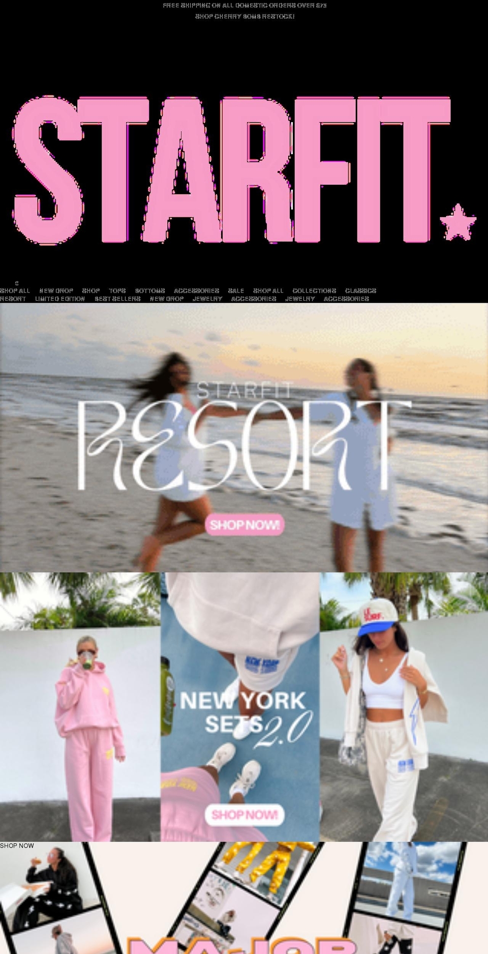 shopstarfit.com shopify website screenshot