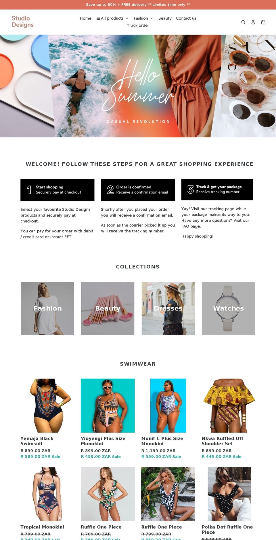 shopstudiodesigns.com — Shopify storefront screenshot