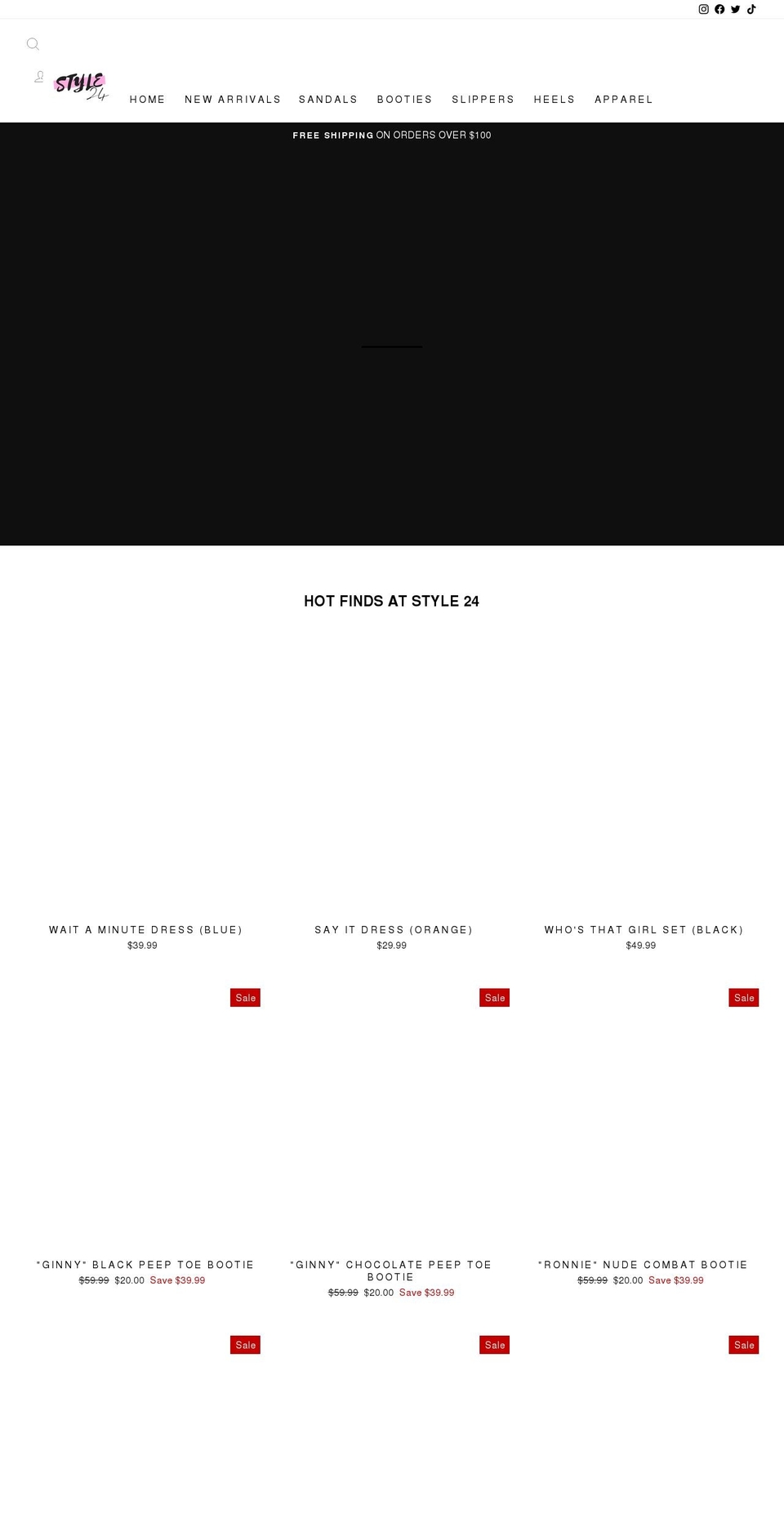 shopstyle24.com shopify website screenshot