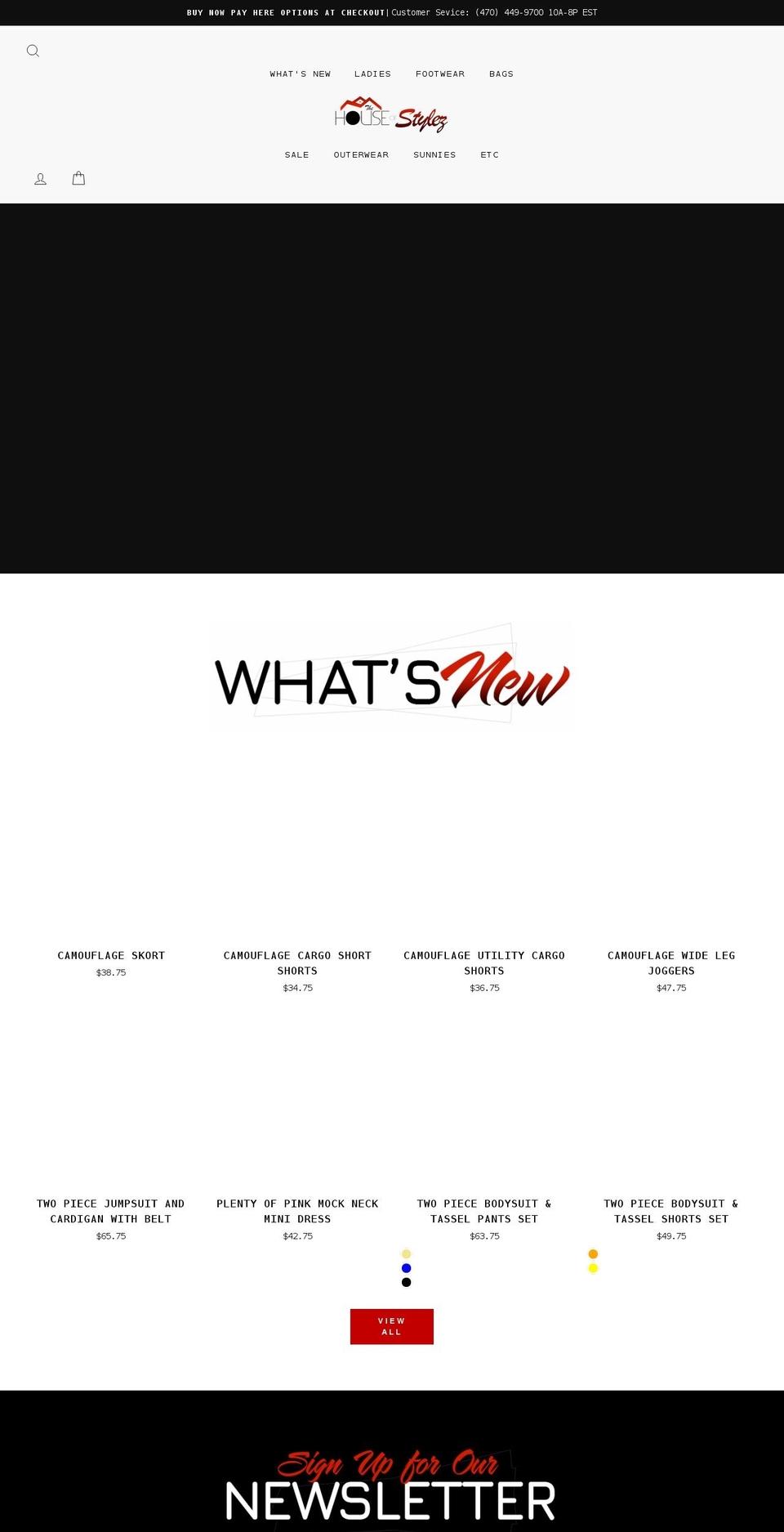 shopstylez.com — Shopify storefront screenshot