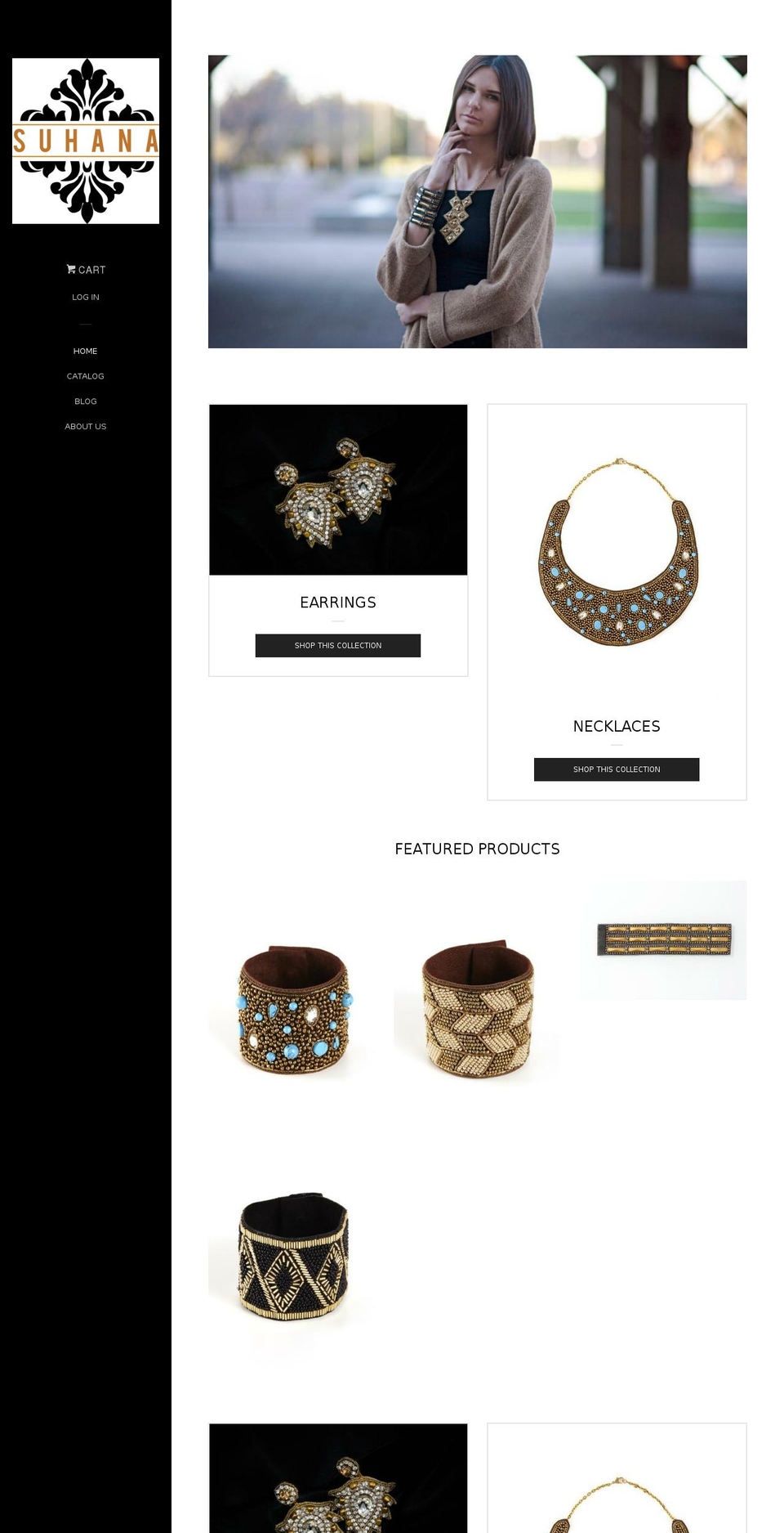 shopsuhana.com — Shopify storefront screenshot