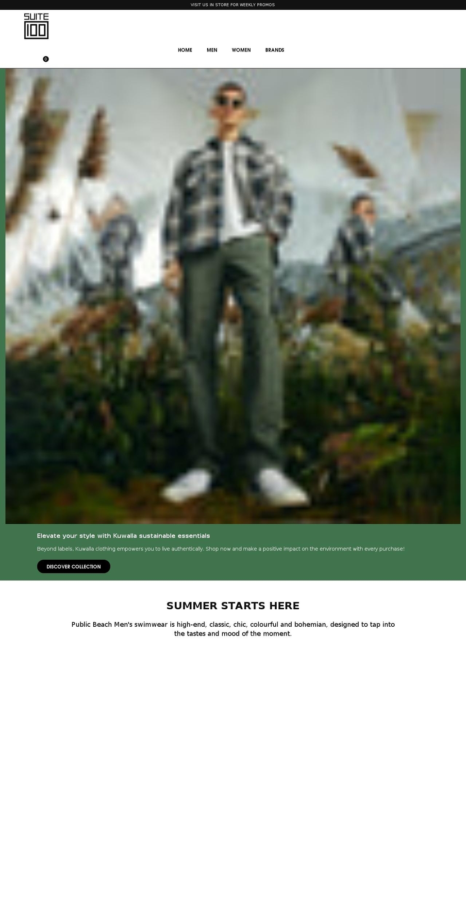 shopsuite100.com shopify website screenshot