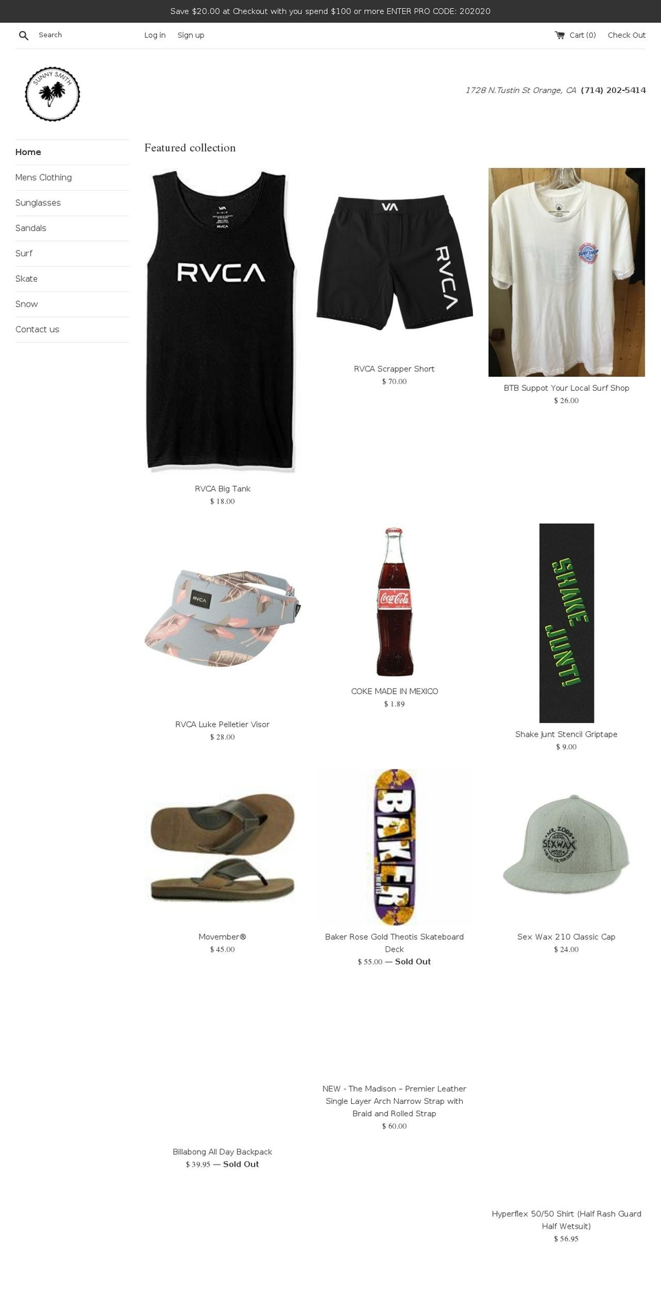 shopsunnysmith.com — Shopify storefront screenshot