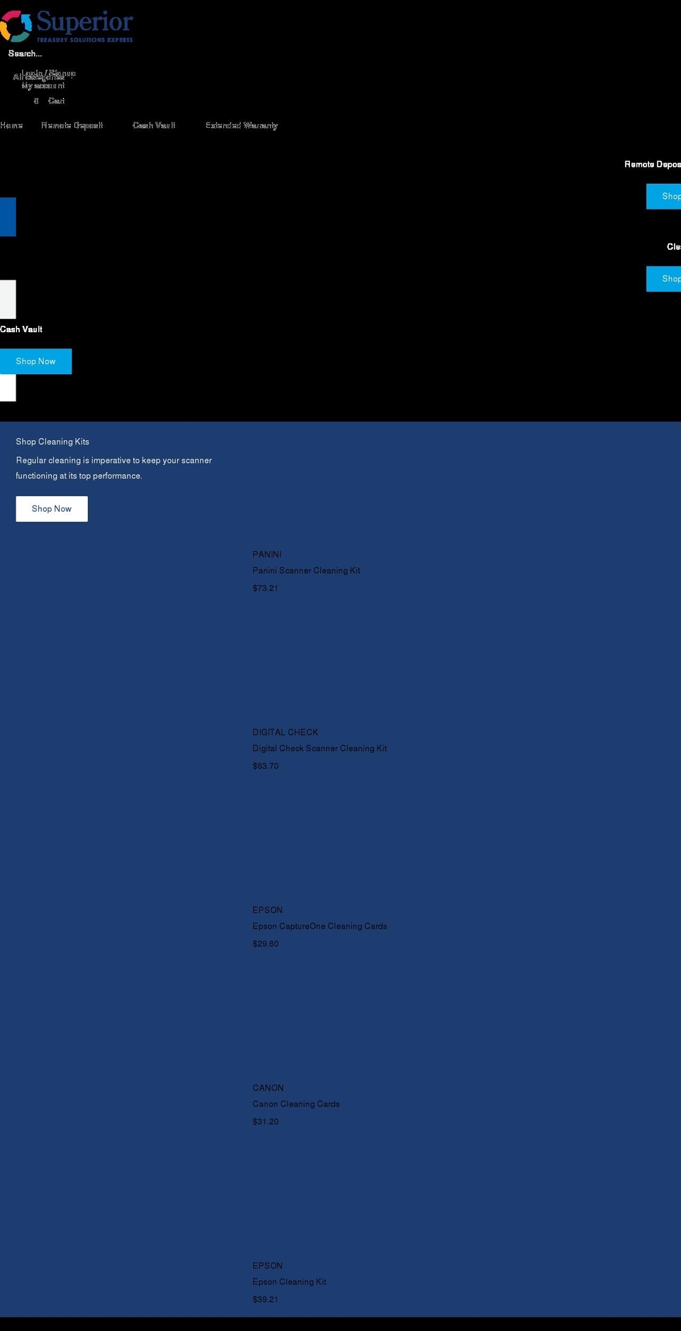 shopsuperiorpress.com shopify website screenshot