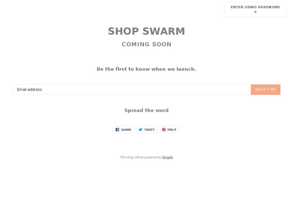 shopswarmstyle.com — Shopify storefront screenshot