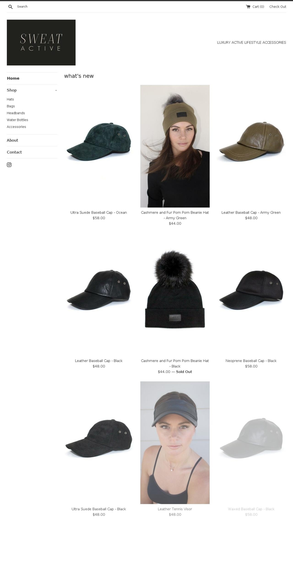 shopsweatactive.com shopify website screenshot
