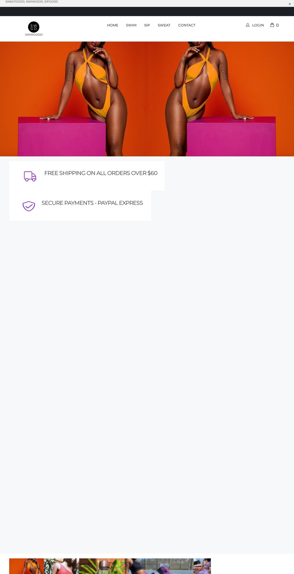 shopswgd.com shopify website screenshot