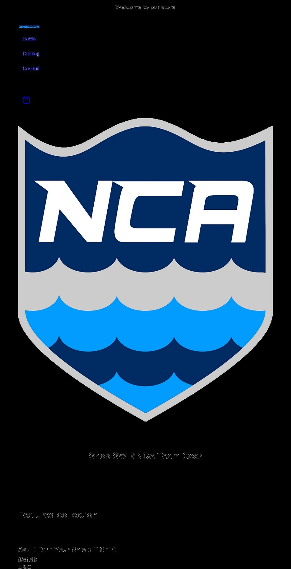 shopswimnca.com shopify website screenshot
