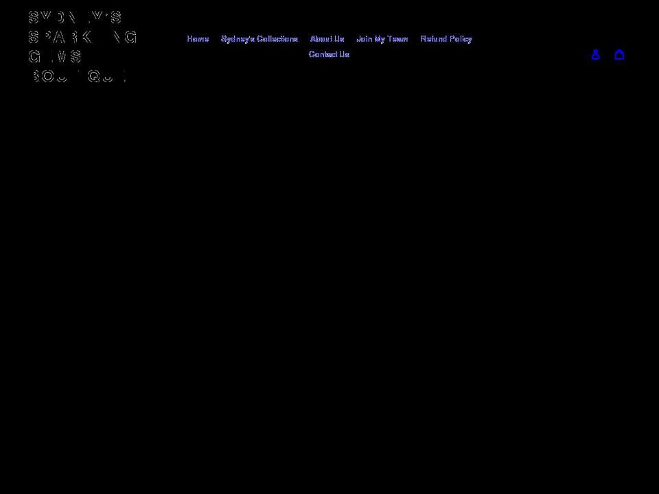 shopsydneysparklinggemsboutique.com shopify website screenshot
