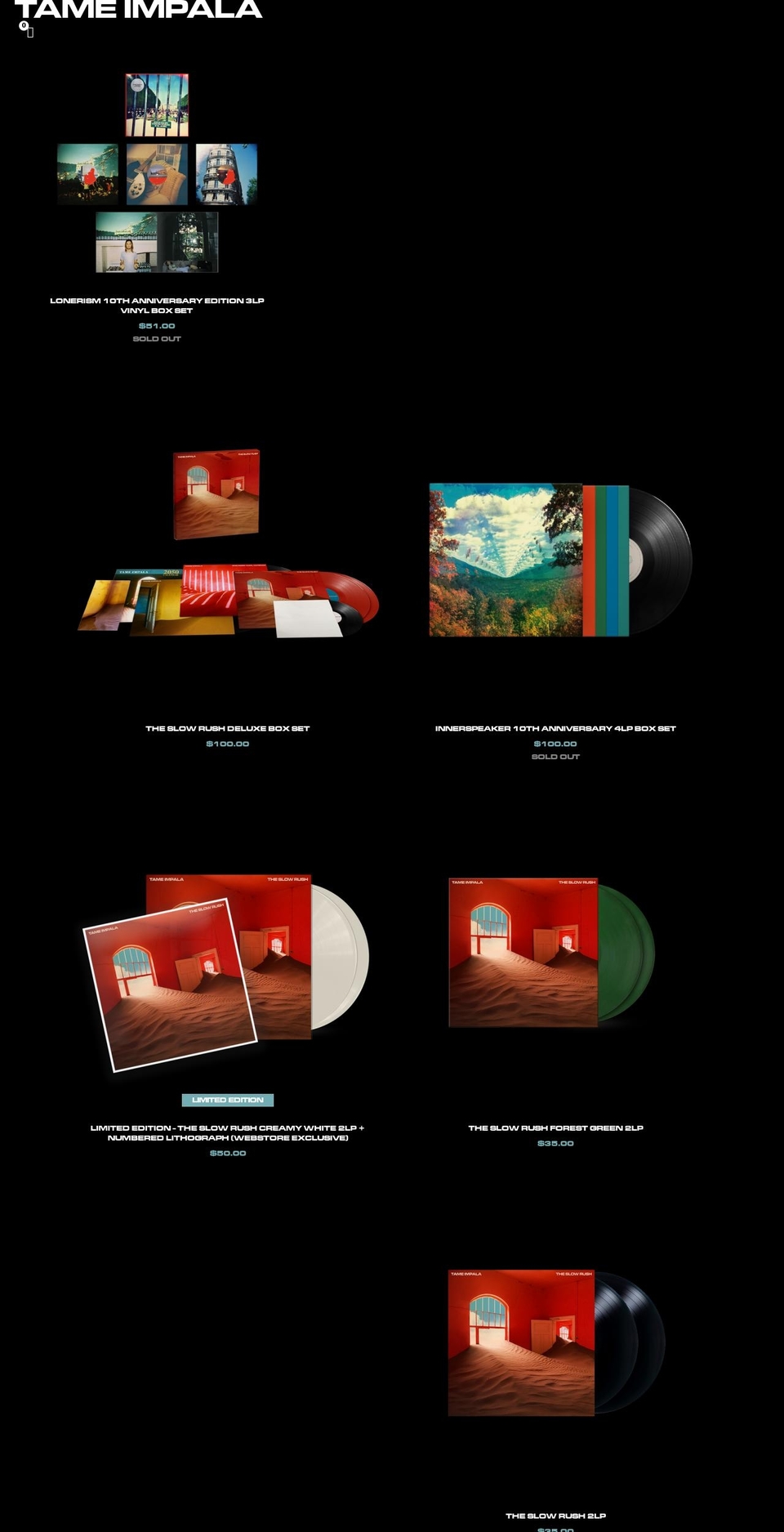 FH-1.1.2-Aug03 Shopify theme site example shoptameimpala.com