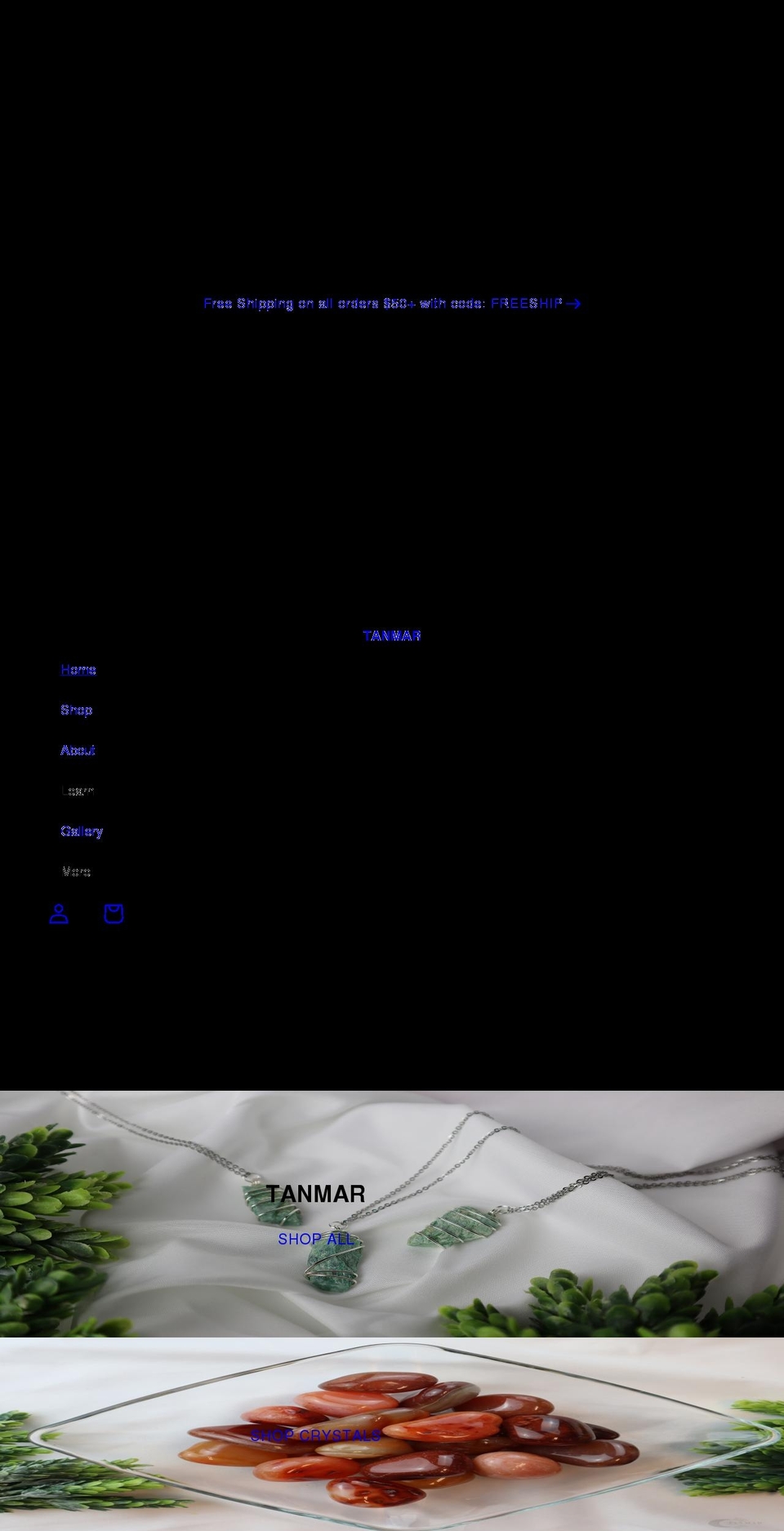 shoptanmar.com shopify website screenshot