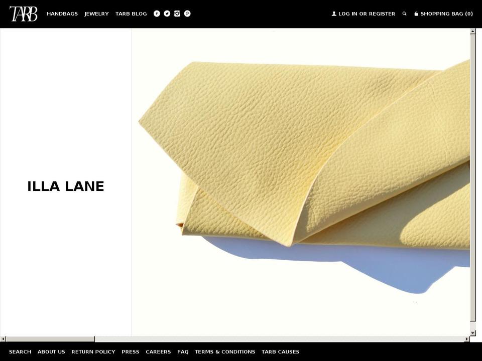 shoptarb.com shopify website screenshot