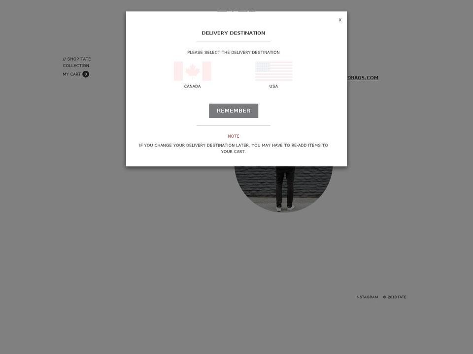 shoptate-us.com shopify website screenshot
