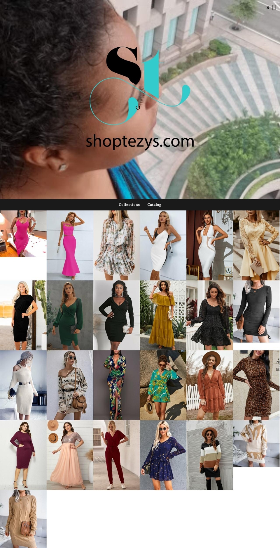 shoptezys.com shopify website screenshot