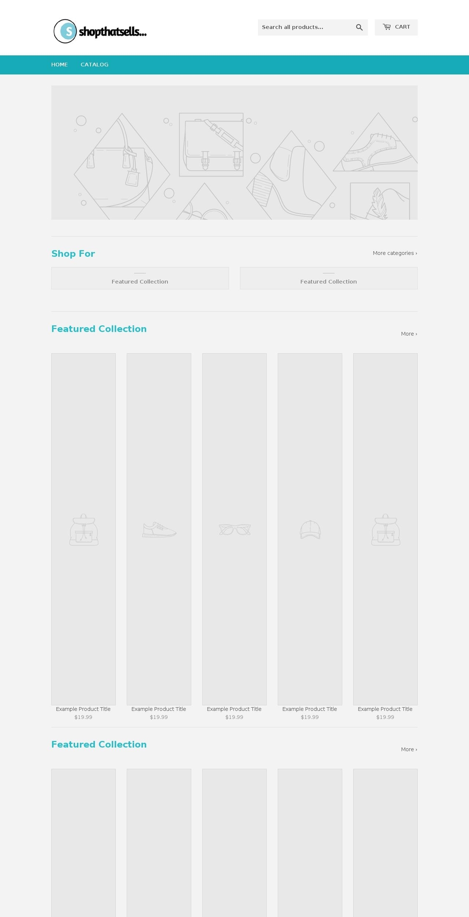 shopthatsells.com — Shopify storefront screenshot