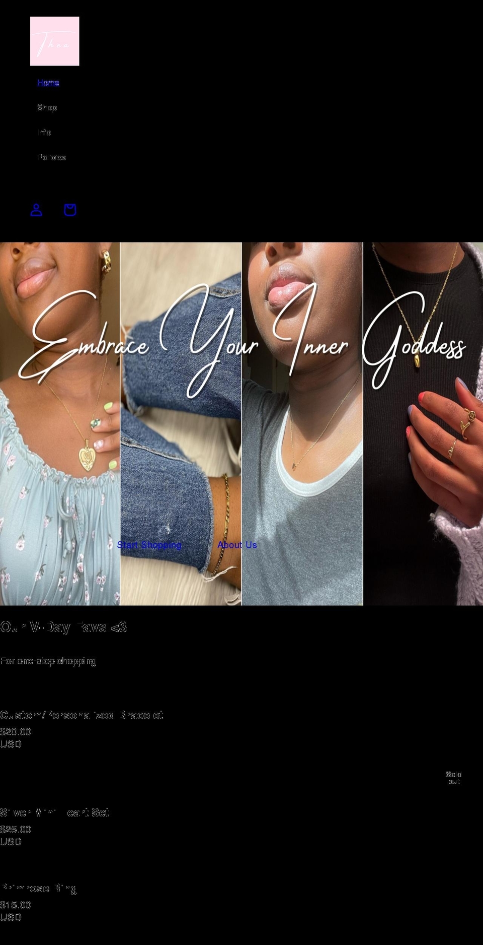 shoptheastore.com shopify website screenshot