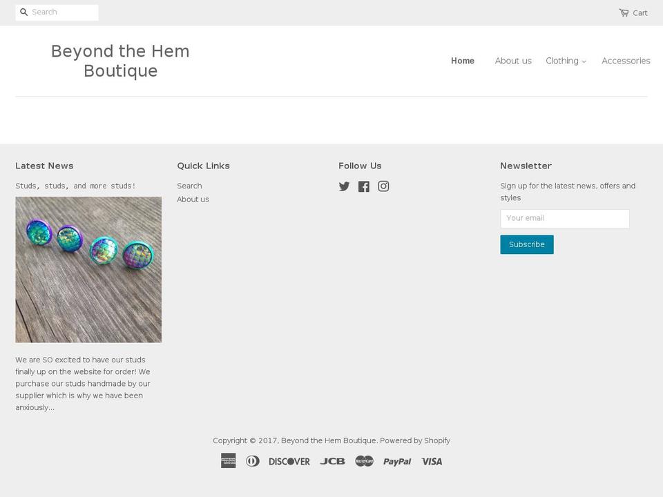 shopthebhb.com shopify website screenshot