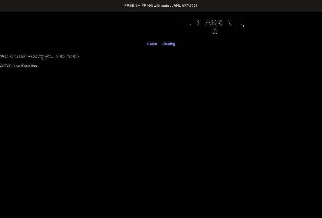 shoptheblackbee.com shopify website screenshot