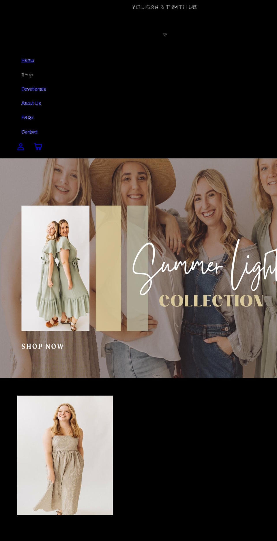 inspire Shopify theme site example shopthedragonflyboutique.com
