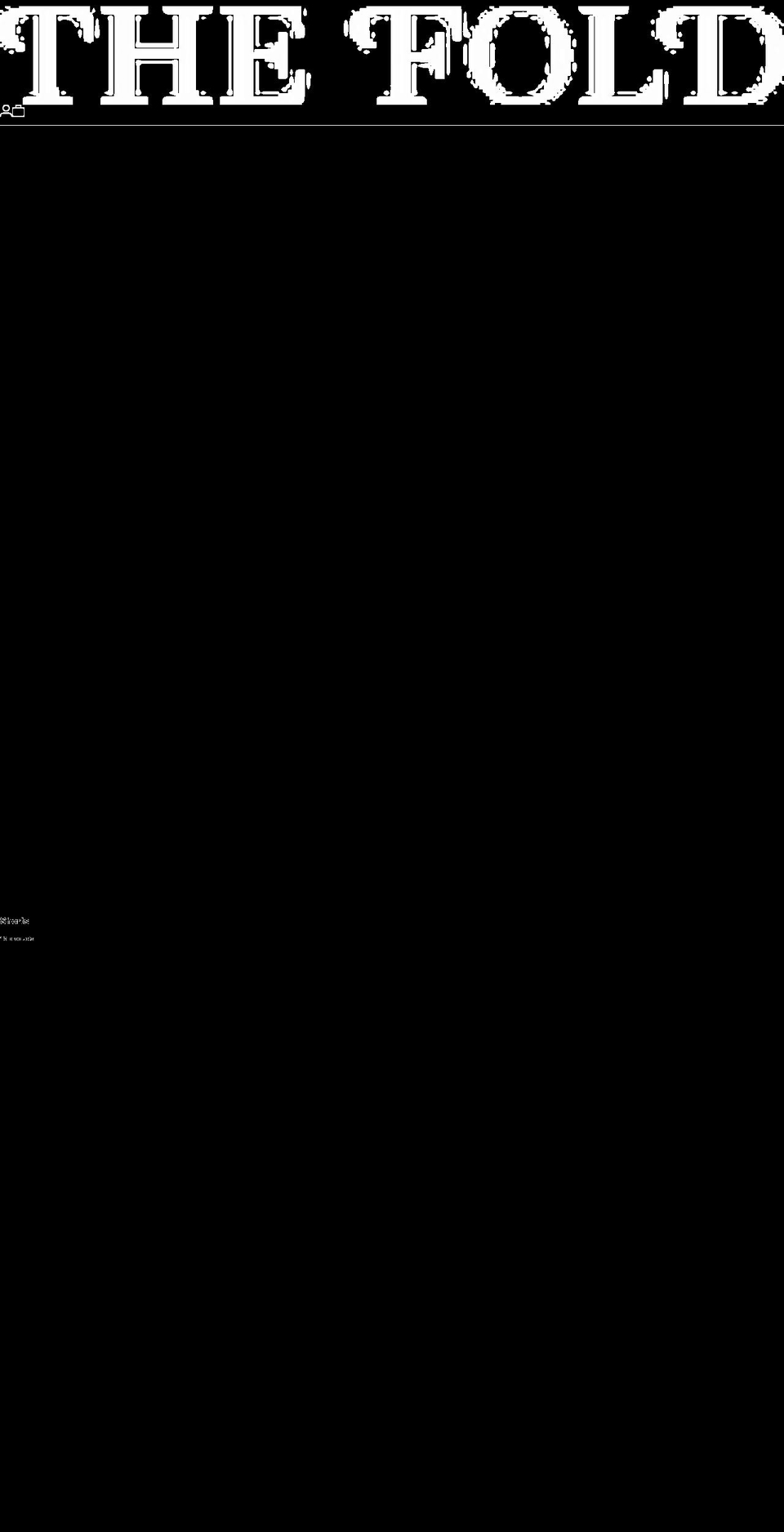 shopthefold.com shopify website screenshot