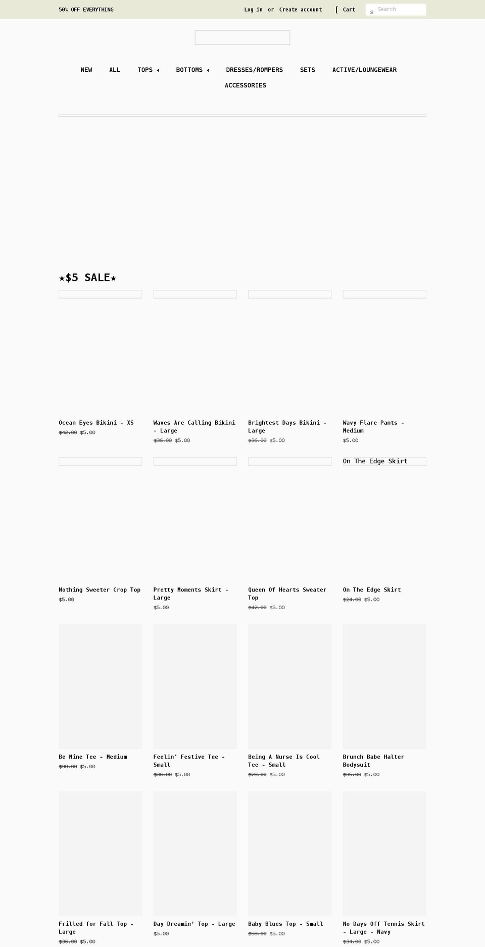 shopthefreckledfox.com shopify website screenshot