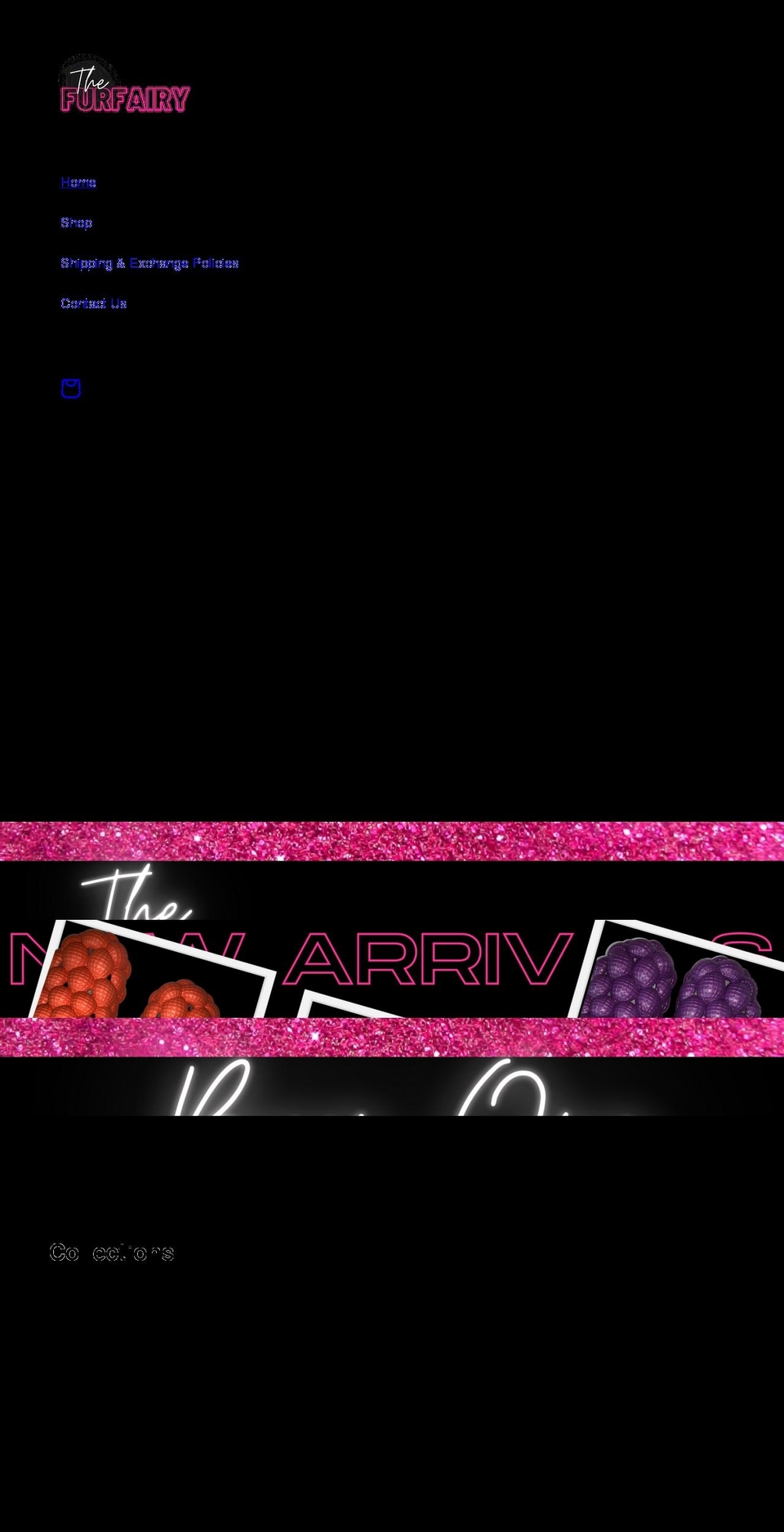 shopthefurfairy.com shopify website screenshot