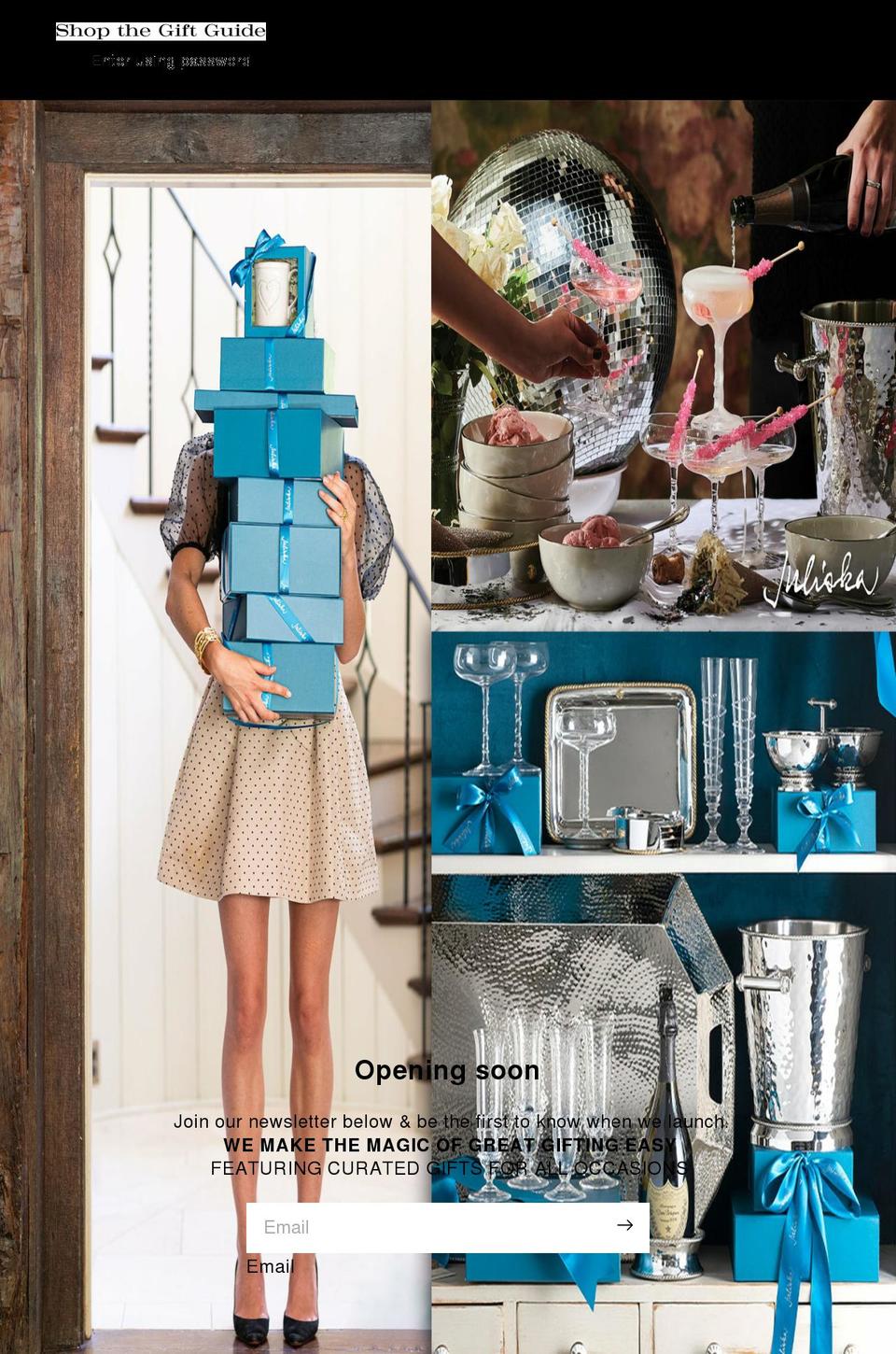 shopthegiftguide.com — Shopify storefront screenshot