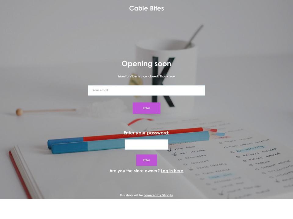 shopthegood.myshopify.com — Shopify storefront screenshot