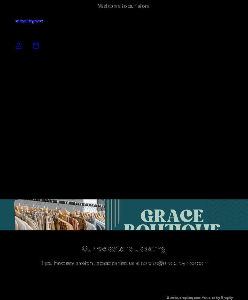 shopthegrace.com shopify website screenshot