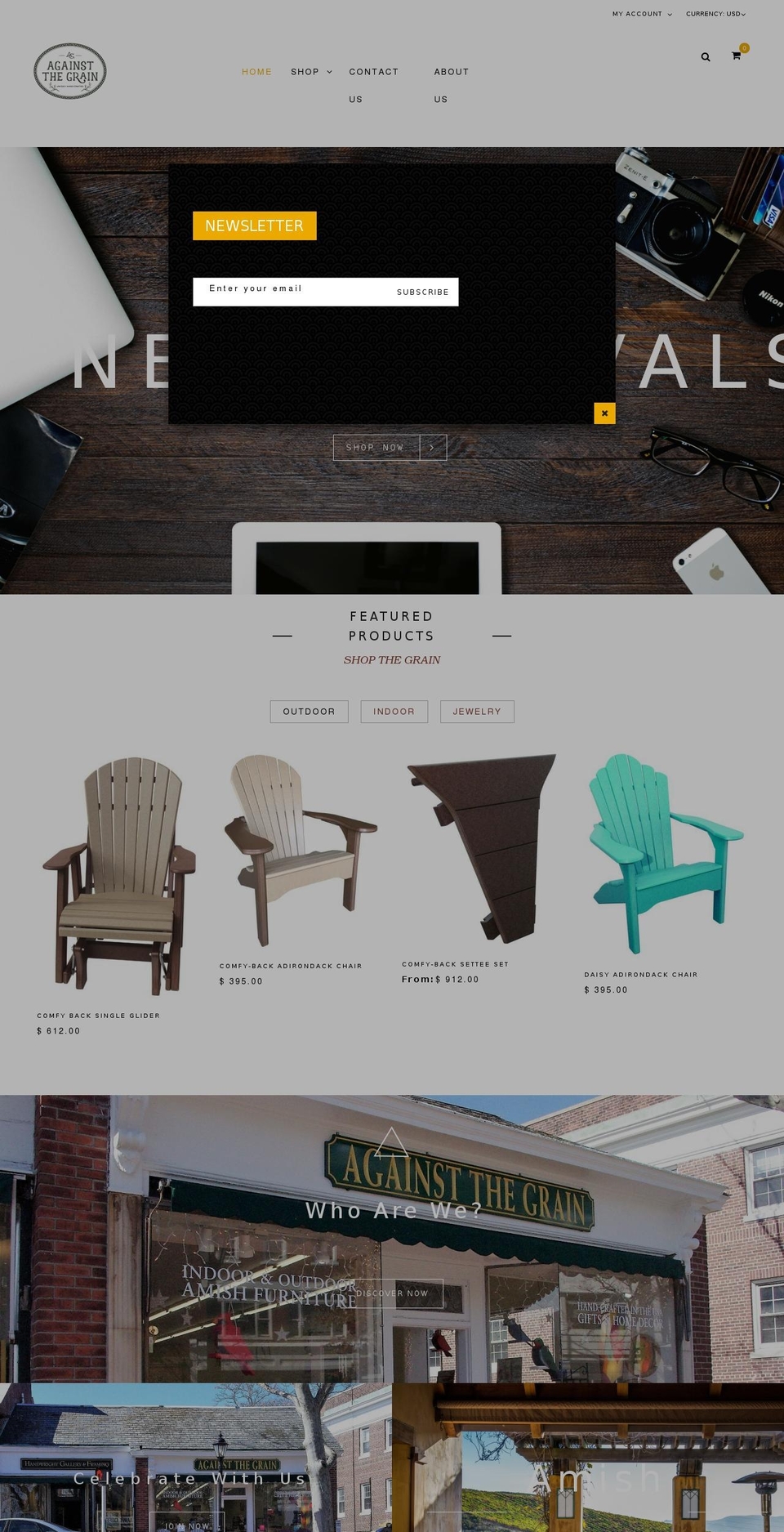 shopthegrain.com shopify website screenshot