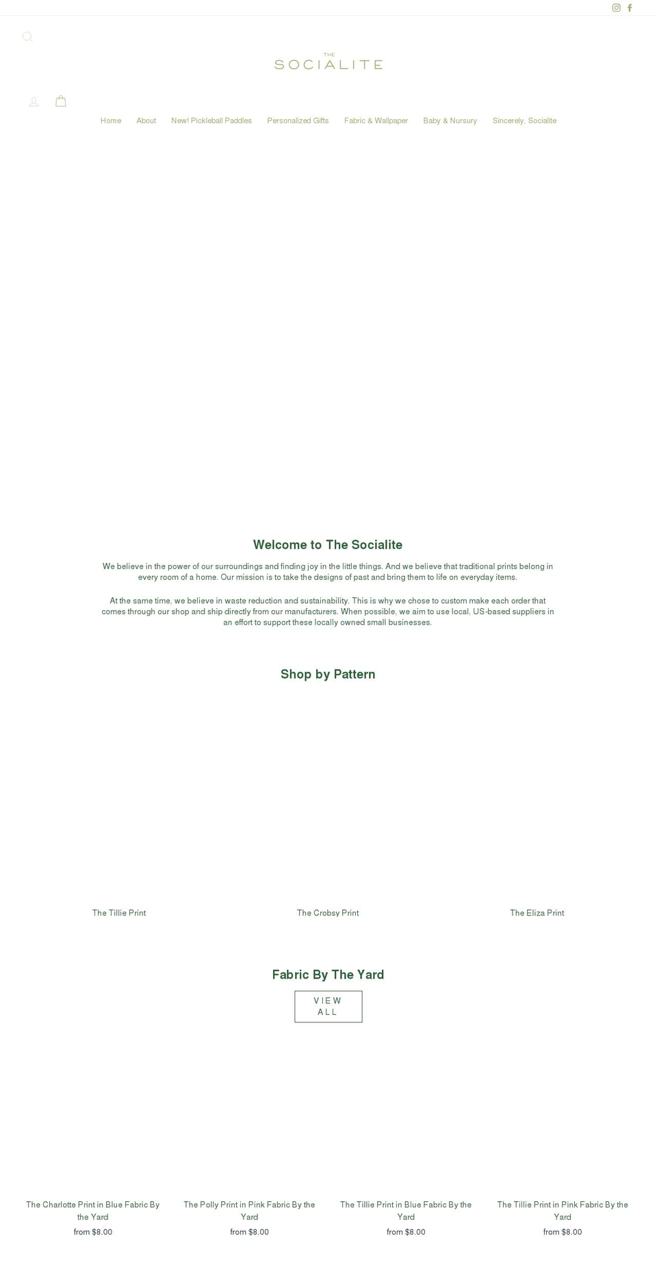 shopthesocialite.com shopify website screenshot