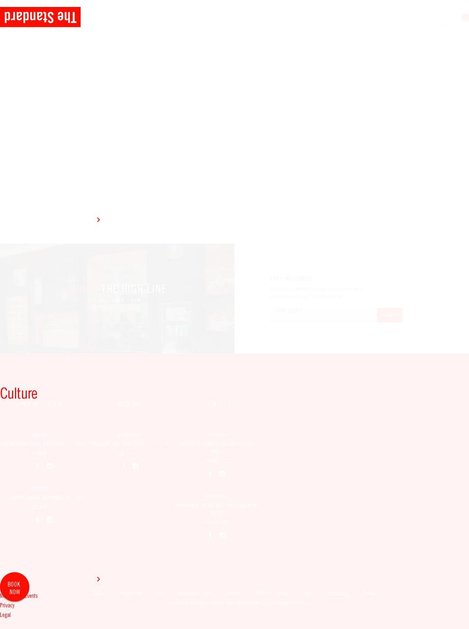 shopthestandard.com shopify website screenshot