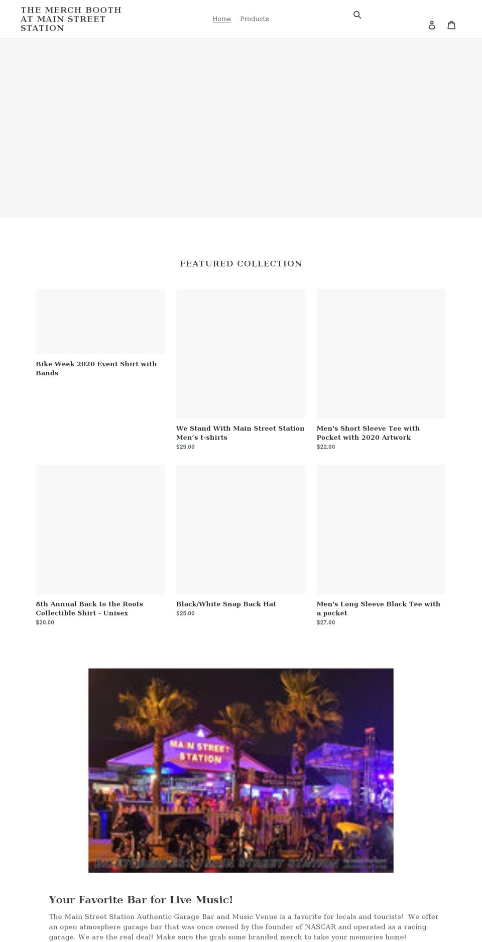 shopthestation.com shopify website screenshot
