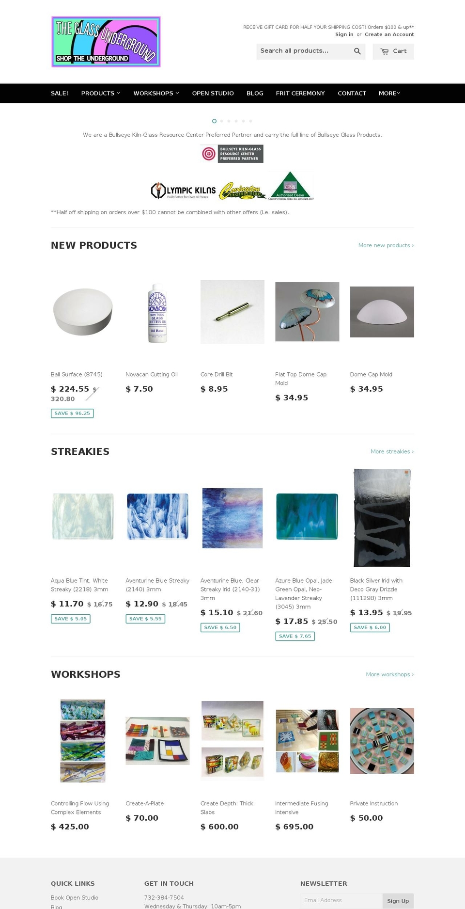shoptheunderground.com shopify website screenshot