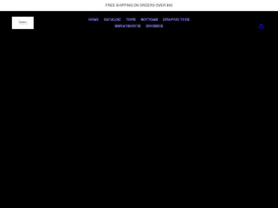 shopthinkpretty.com shopify website screenshot
