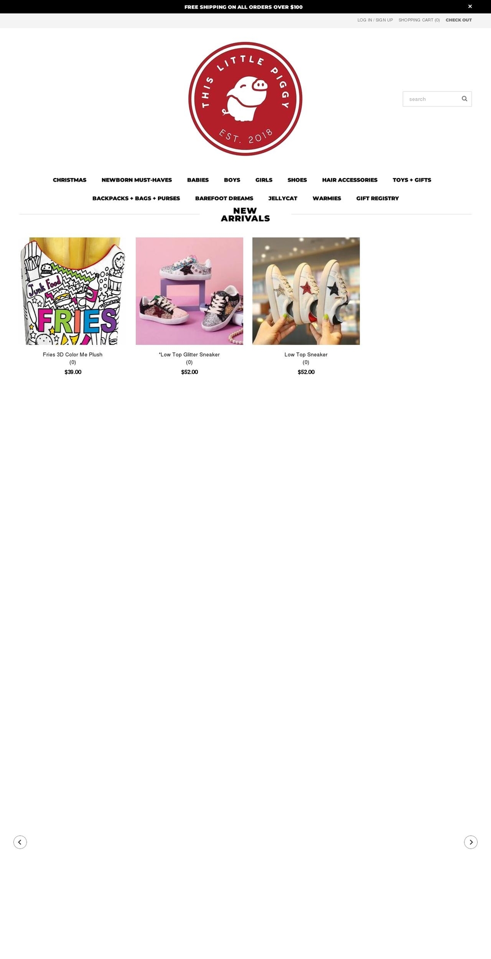 shopthislittlepiggy.com shopify website screenshot